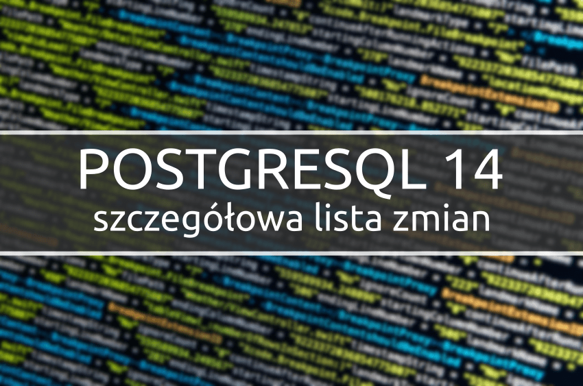 EuroLinux PostgreSQL 14 lista zmian